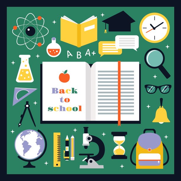 开学季图标集图片下载
