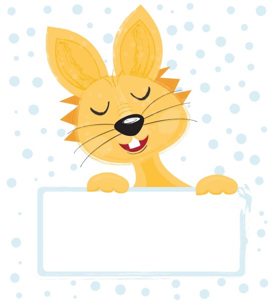 复活节兔子孤立在白色背景图片下载