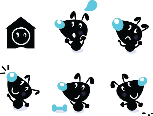 收集可爱的狗图片下载