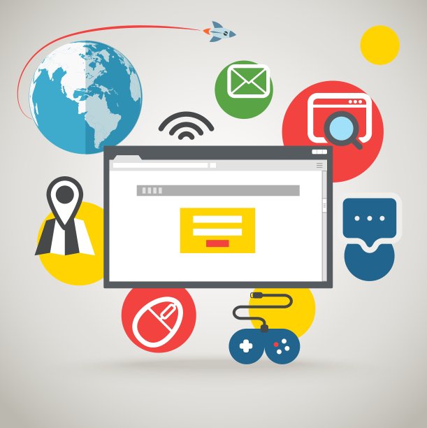 浏览器窗口用颜色平铺沟通图片下载