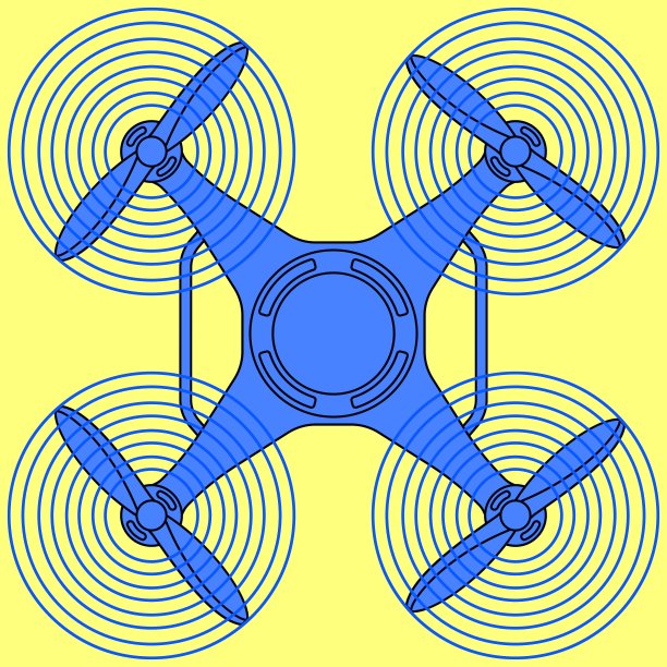 四轴飞行器飞行图片下载