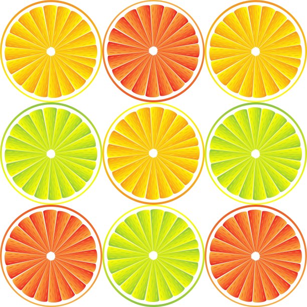 柑橘切片背景图片下载