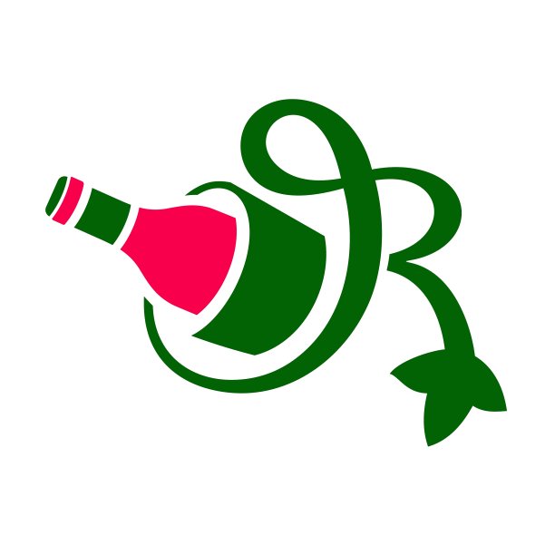 葡萄酒酿造标志图片下载