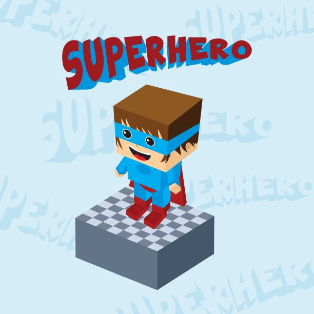 英雄角色选择游戏资产元素图片下载