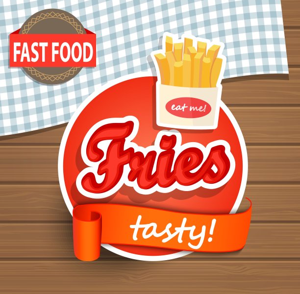 美味的薯条概念图片下载