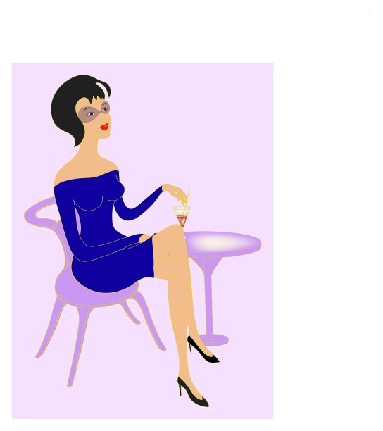 拿着一杯酒的女人图片下载