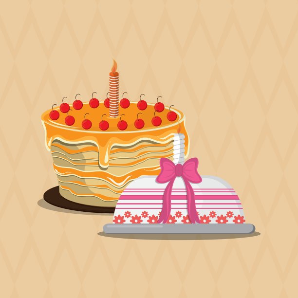 蛋糕图标设计图片下载