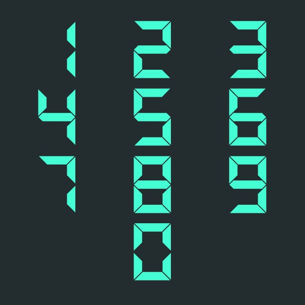 数字集合图片下载