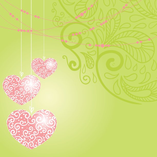 爱心贺卡图片下载