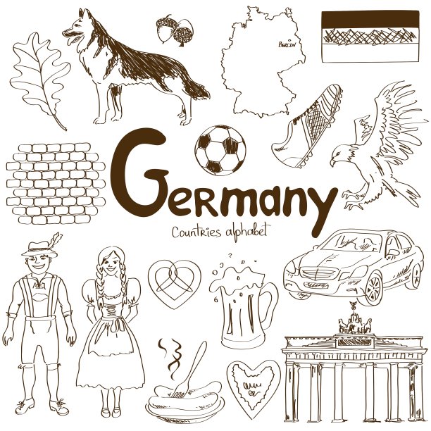 德国图标收藏图片下载
