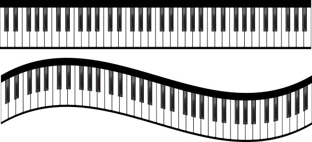 钢琴键盘设置图片下载