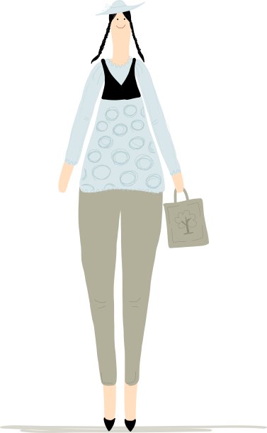 美丽的女人为你的设计素描图片下载