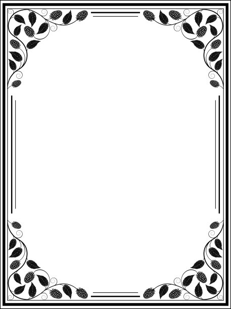 古董花框架图片下载