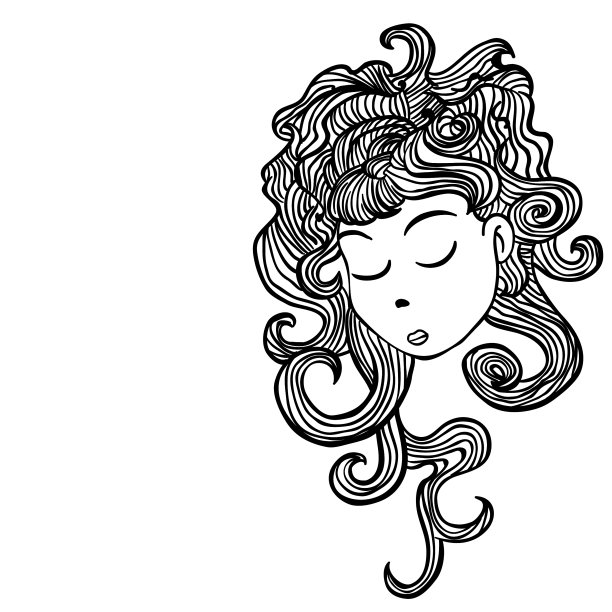 昏昏欲睡的女孩图片下载