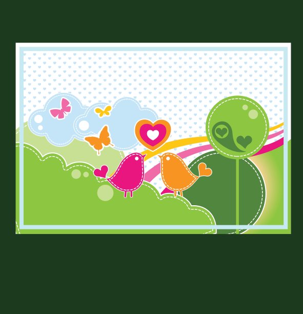 爱情鸟图片下载