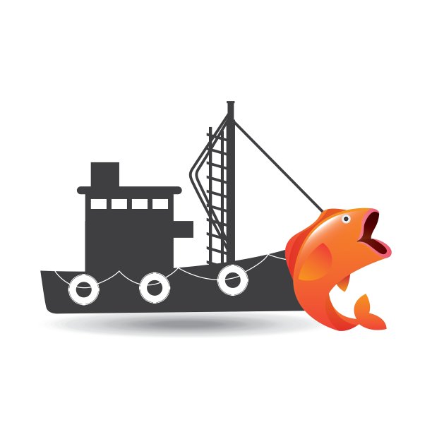 钓鱼概念设计图片下载