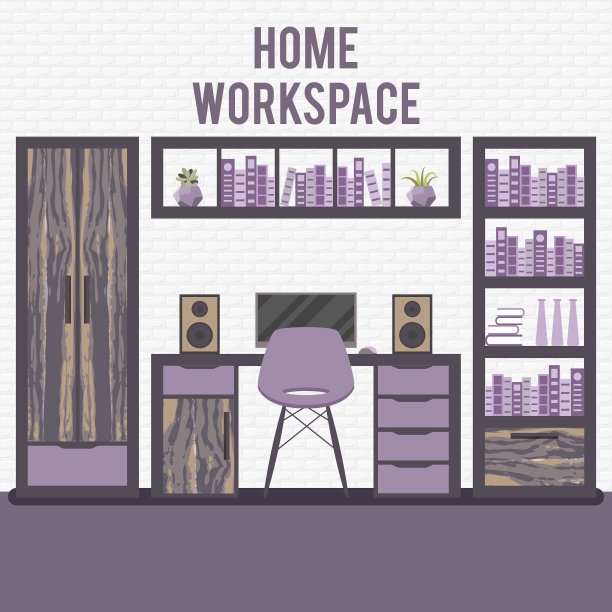 与家庭工作单位在公寓图片下载