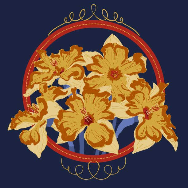 水仙花卡素图片下载