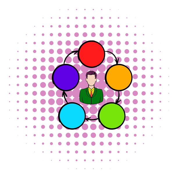 合作团队伙伴关系图标图片下载