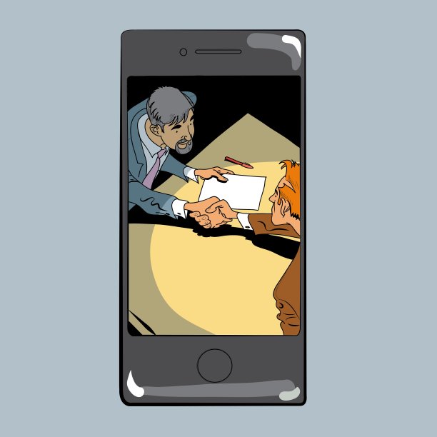 商业交易的电子商务图片下载