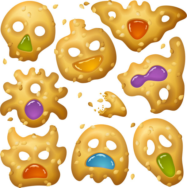 万圣节的食物图片下载