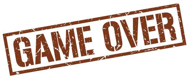 游戏结束的邮票图片下载