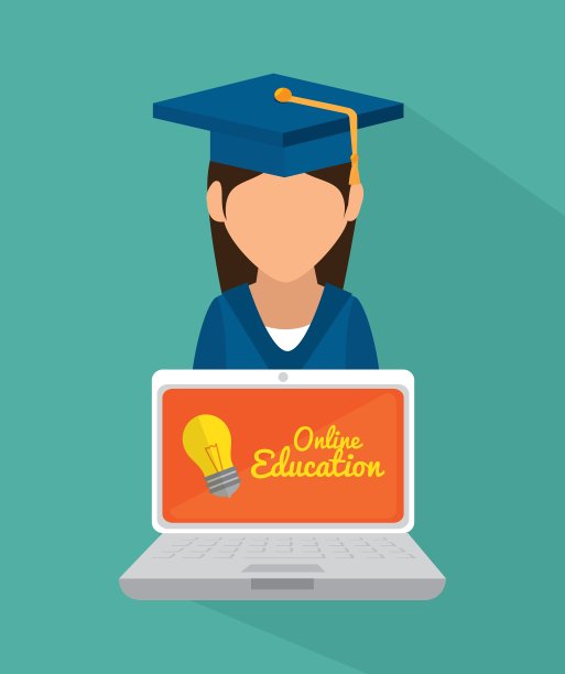 在线教育设计图片下载