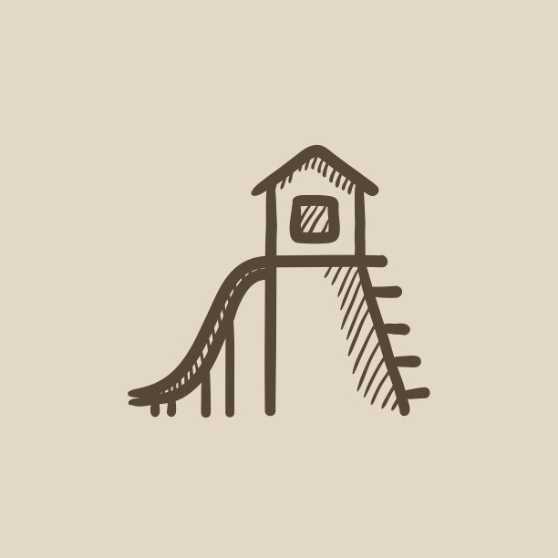 带有幻灯片草图图标的剧场图片下载