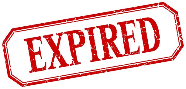 过期的方形红色垃圾复古隔离标签图片下载