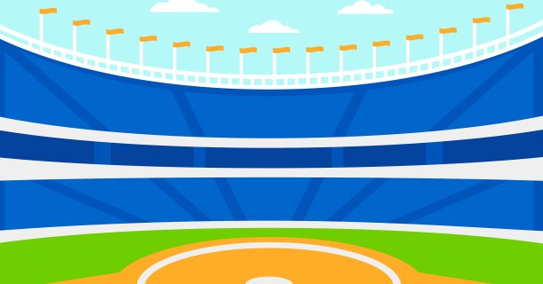 棒球场背景图片下载