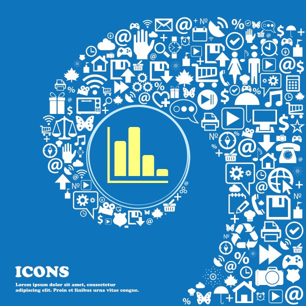 信息图表图标漂亮的图标集图片下载