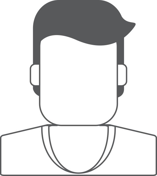 无脸男子肖像图标图片下载