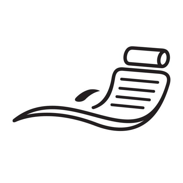 时尚的椅子剪影标志图片下载