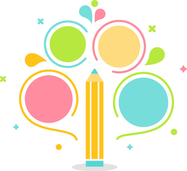 创意写作计划信息图表模板图片下载