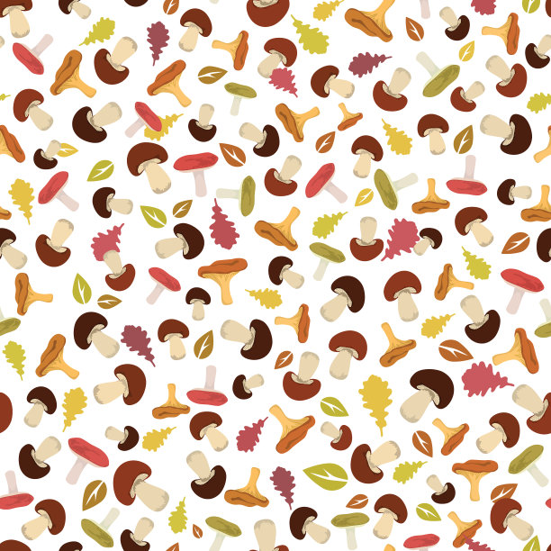 蘑菇无缝图片下载