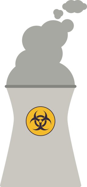 核烟囱图标图片下载