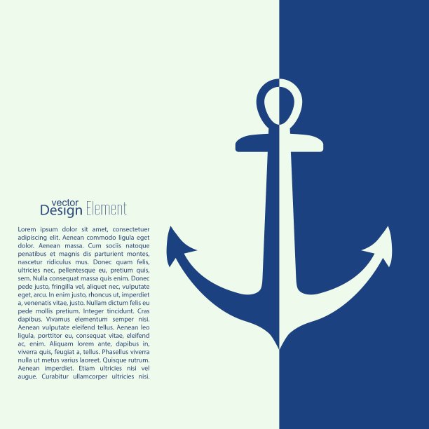 带有锚的抽象背景图片下载