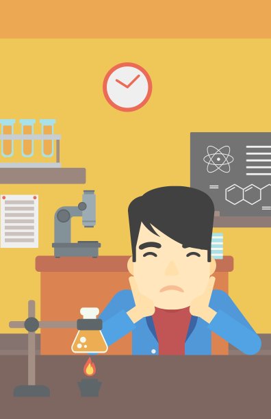 在实验班工作的学生图片下载