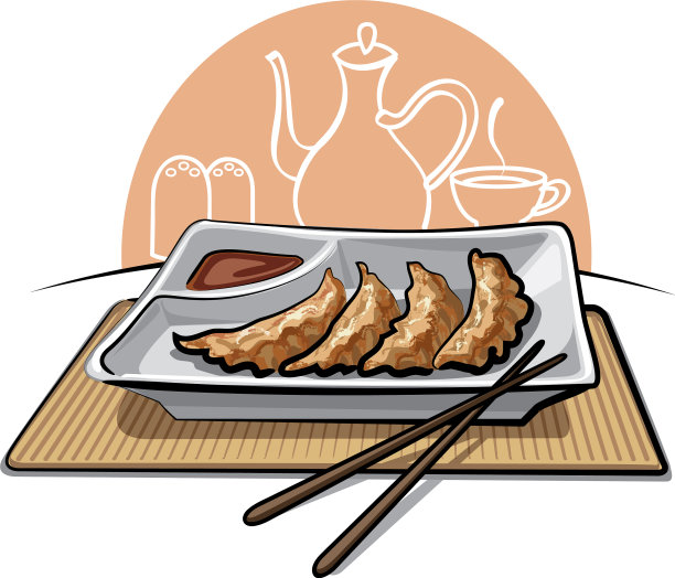 中国油炸饺子图片下载