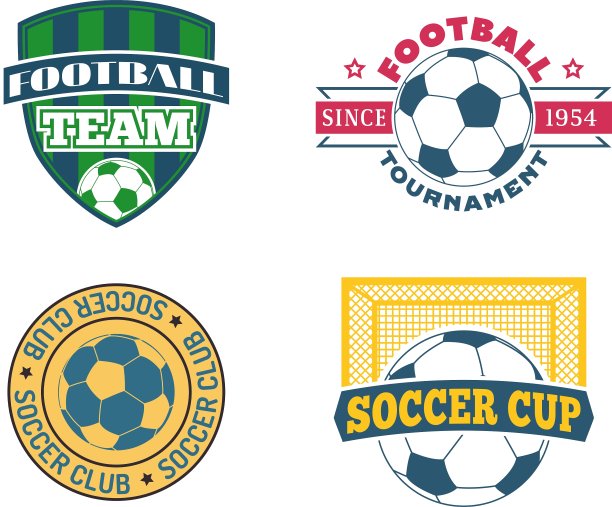 足球标志徽章图片下载