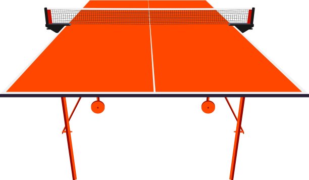 乒乓球橙色乒乓球图片下载