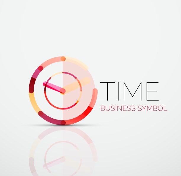 抽象的标志概念时间概念或时钟图片下载
