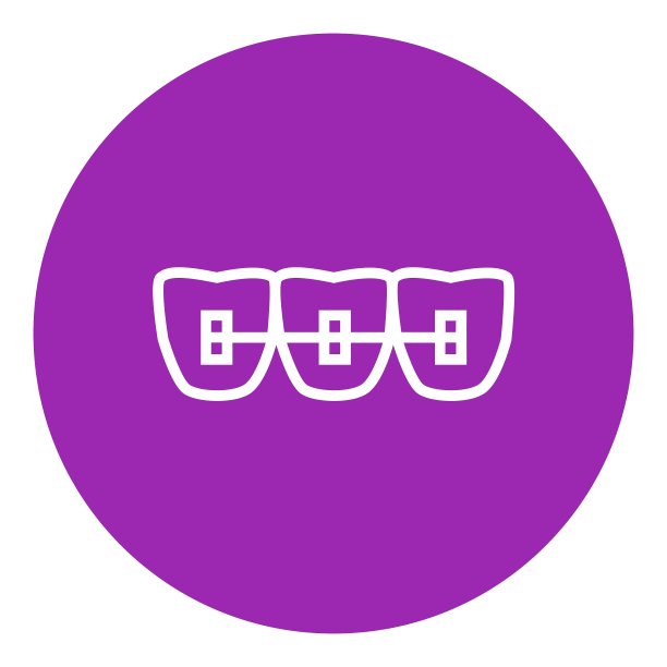 矫正牙套线图标图片下载