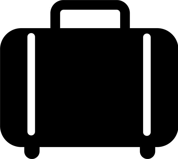 手提箱孤立图标设计图片下载