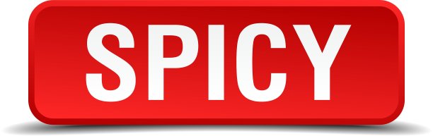 辛辣的红色3d方形按钮隔离在白色图片下载