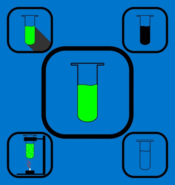 试管图标集图片下载