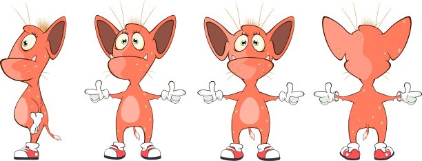 电脑游戏中的魔鬼卡通人物图片下载