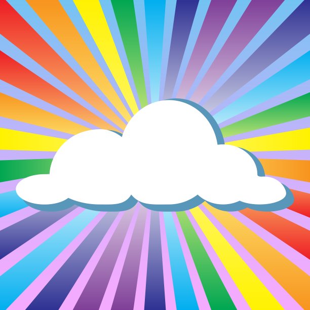 彩云彩虹图片下载