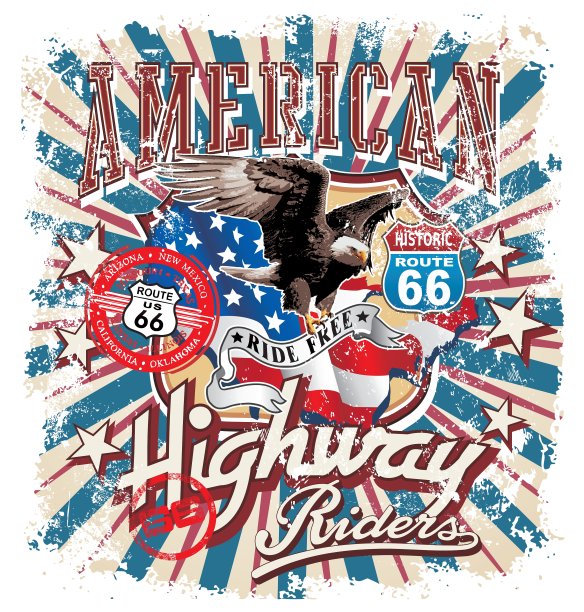 美国骑士裂纹图片下载