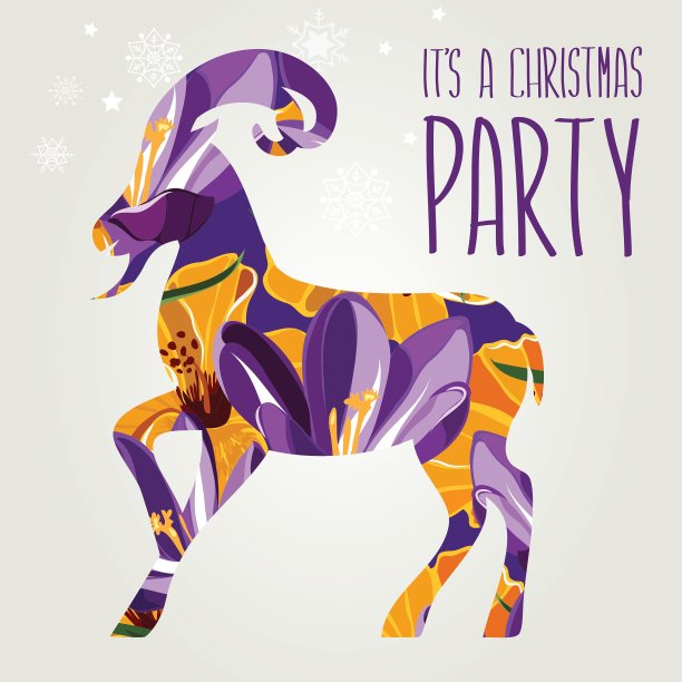 海报山羊图片下载